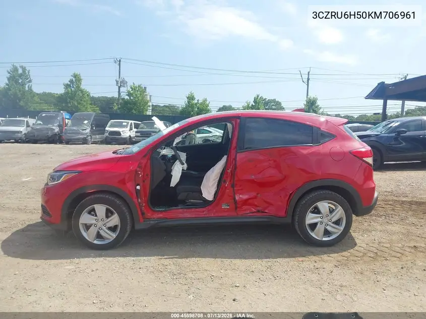 2019 Honda Hr-V Ex VIN: 3CZRU6H50KM706961 Lot: 45598708