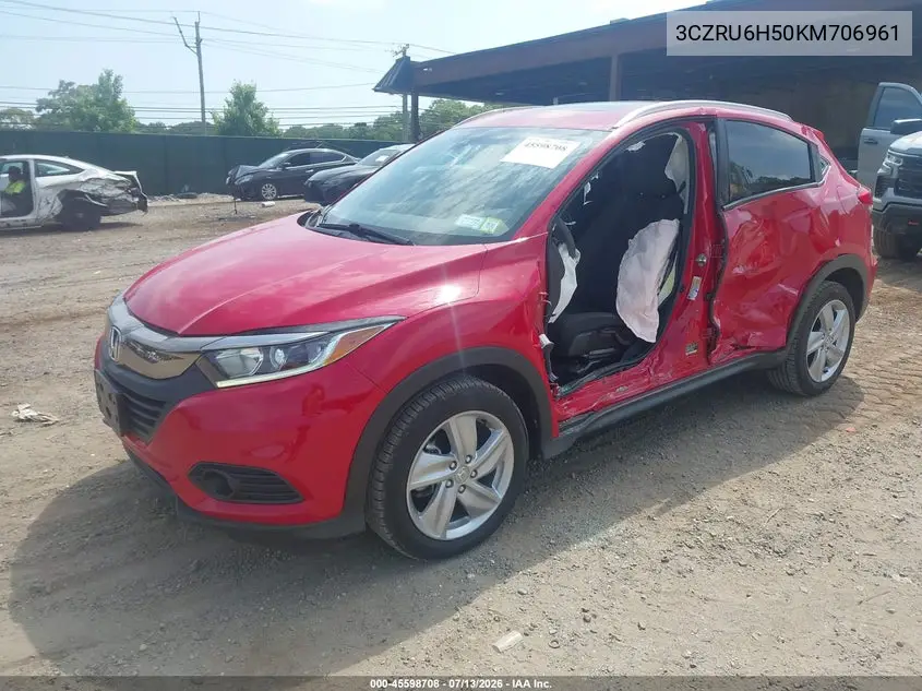 2019 Honda Hr-V Ex VIN: 3CZRU6H50KM706961 Lot: 45598708