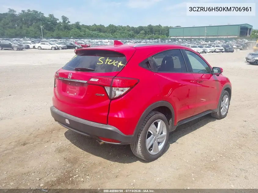 2019 Honda Hr-V Ex VIN: 3CZRU6H50KM706961 Lot: 45598708