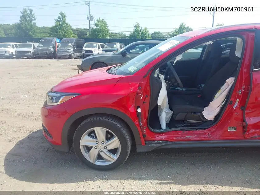 2019 Honda Hr-V Ex VIN: 3CZRU6H50KM706961 Lot: 45598708