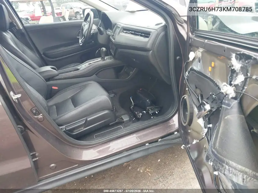 2019 Honda Hr-V Ex-L VIN: 3CZRU6H73KM708785 Lot: 45673287