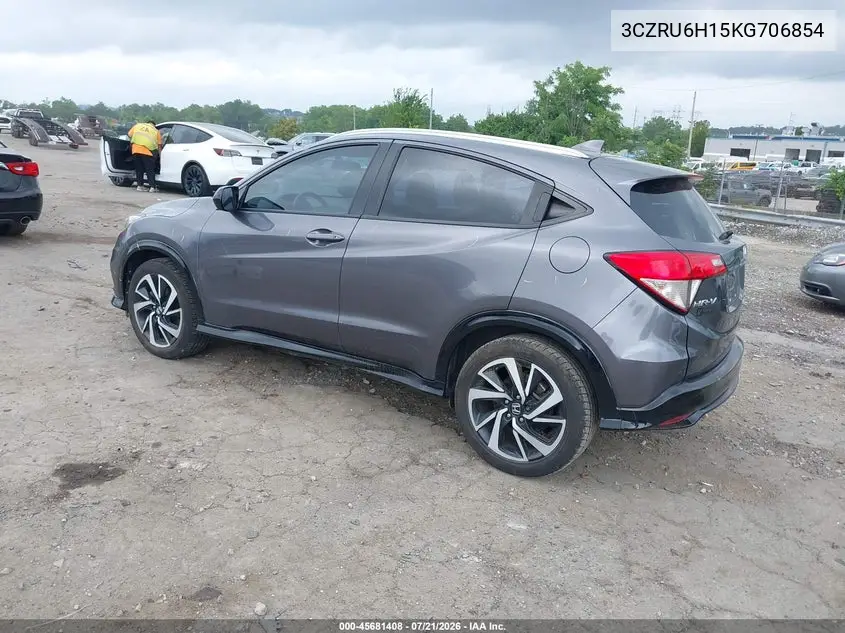 2019 Honda Hr-V Sport VIN: 3CZRU6H15KG706854 Lot: 45681408