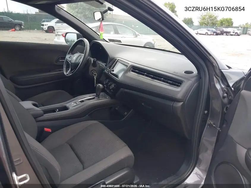 2019 Honda Hr-V Sport VIN: 3CZRU6H15KG706854 Lot: 45681408