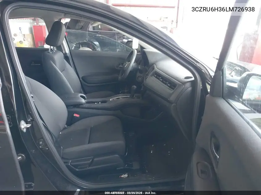 3CZRU6H36LM726938 2020 Honda Hr-V Awd Lx