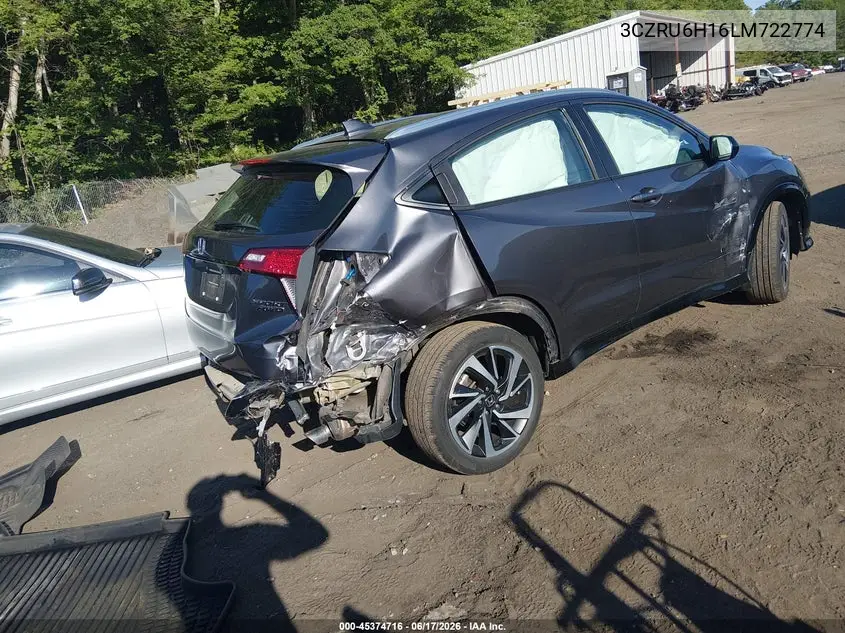2020 Honda Hr-V Awd Sport VIN: 3CZRU6H16LM722774 Lot: 45374716