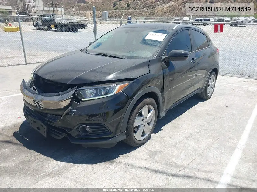 2020 Honda Hr-V 2Wd Ex VIN: 3CZRU5H57LM714549 Lot: 45606760
