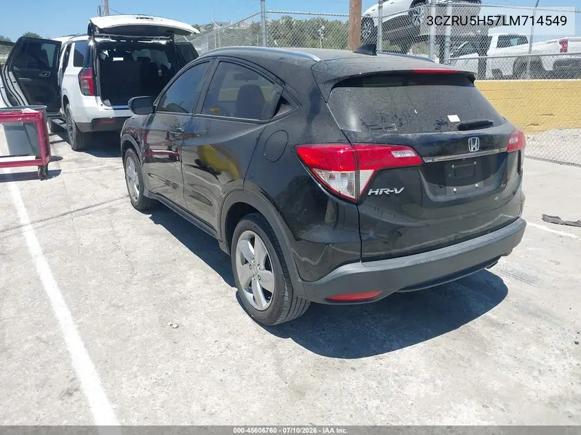2020 Honda Hr-V 2Wd Ex VIN: 3CZRU5H57LM714549 Lot: 45606760