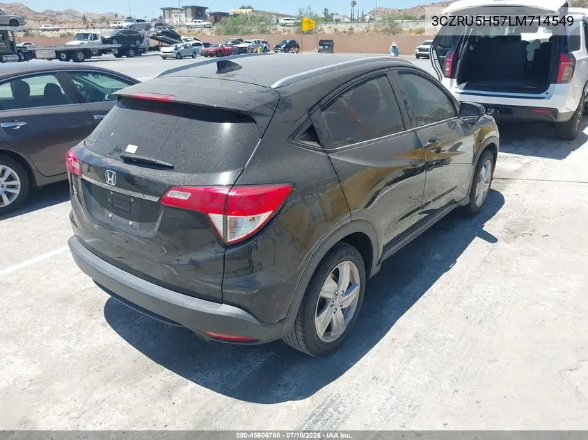 2020 Honda Hr-V 2Wd Ex VIN: 3CZRU5H57LM714549 Lot: 45606760