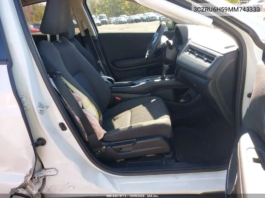 3CZRU6H59MM743333 2021 Honda Hr-V Awd Ex