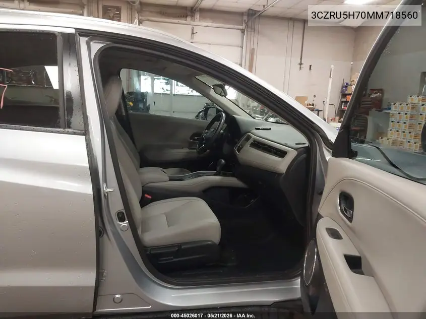 3CZRU5H70MM718560 2021 Honda Hr-V 2Wd Ex-L
