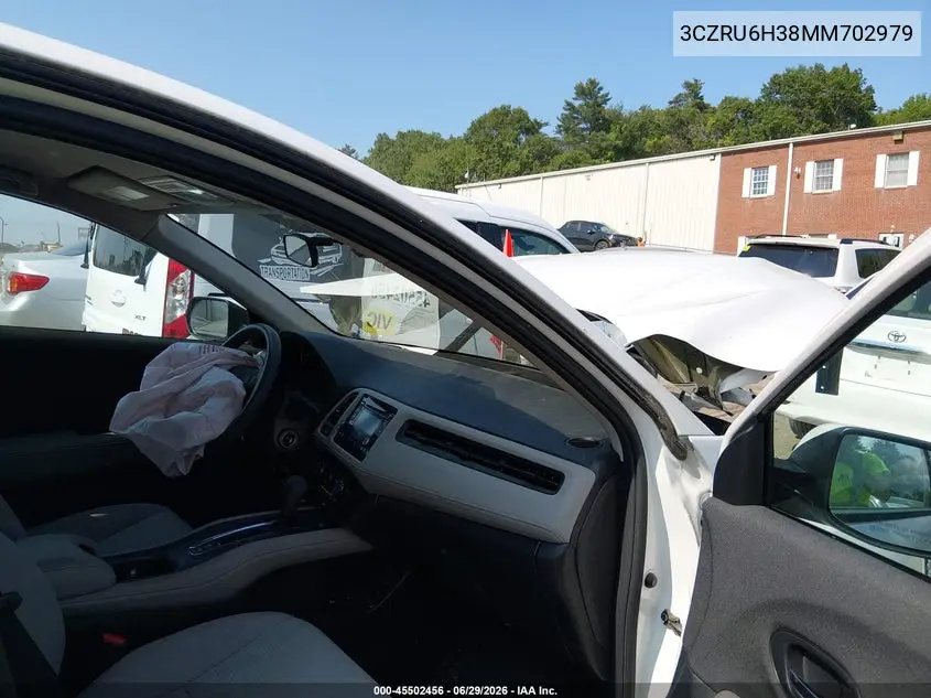 2021 Honda Hr-V Awd Lx VIN: 3CZRU6H38MM702979 Lot: 45502456