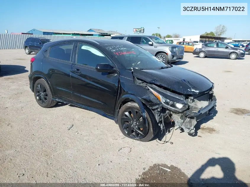 3CZRU5H14NM717022 2022 Honda Hr-V 2Wd Sport