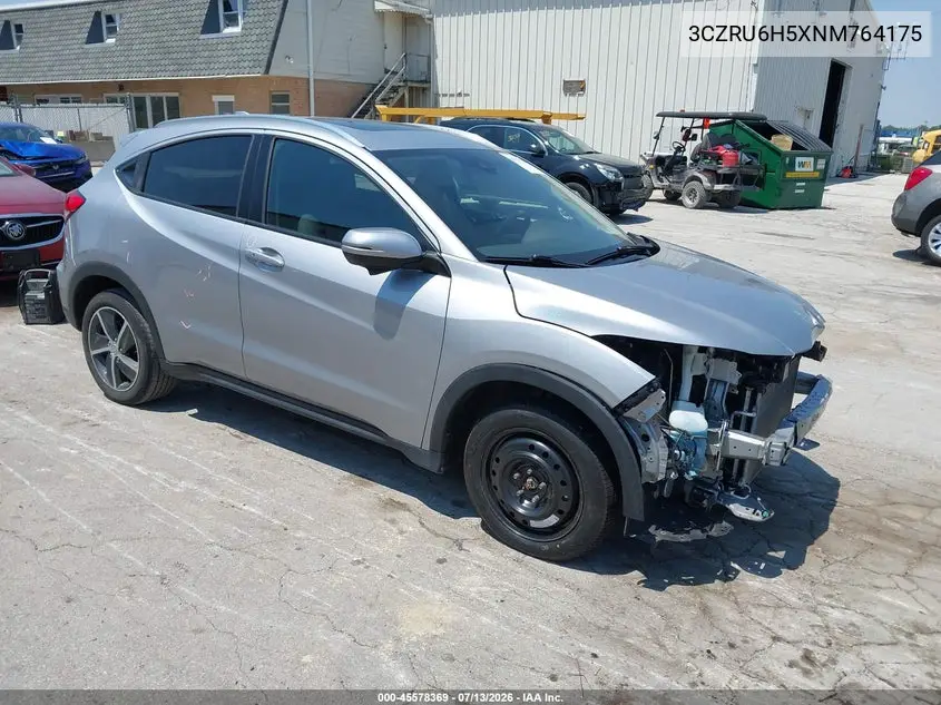 2022 Honda Hr-V Awd Ex VIN: 3CZRU6H5XNM764175 Lot: 45578369
