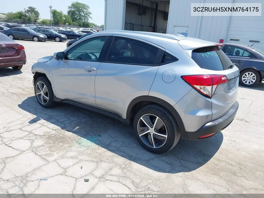 2022 Honda Hr-V Awd Ex VIN: 3CZRU6H5XNM764175 Lot: 45578369