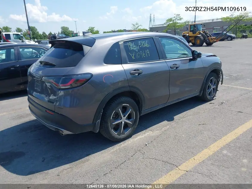 2023 Honda Hr-V Sport VIN: 3CZRZ2H54PM109619 Lot: 12645126