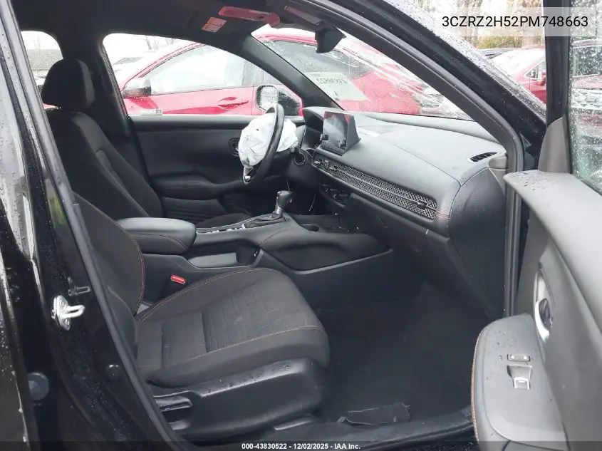 3CZRZ2H52PM748663 2023 Honda Hr-V Awd Sport