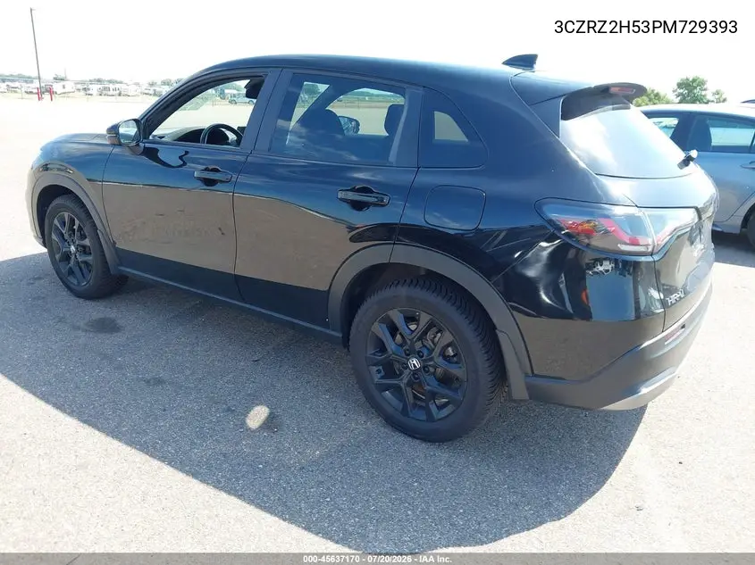 2023 Honda Hr-V Awd Sport VIN: 3CZRZ2H53PM729393 Lot: 45637170