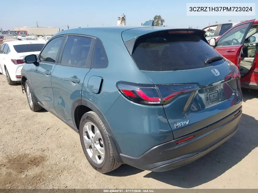 2023 Honda Hr-V 2Wd Lx VIN: 3CZRZ1H37PM723024 Lot: 45649751