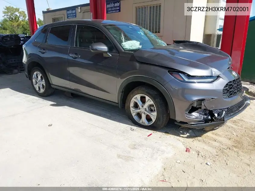 3CZRZ2H3XRM702001 2024 Honda Hr-V Awd Lx