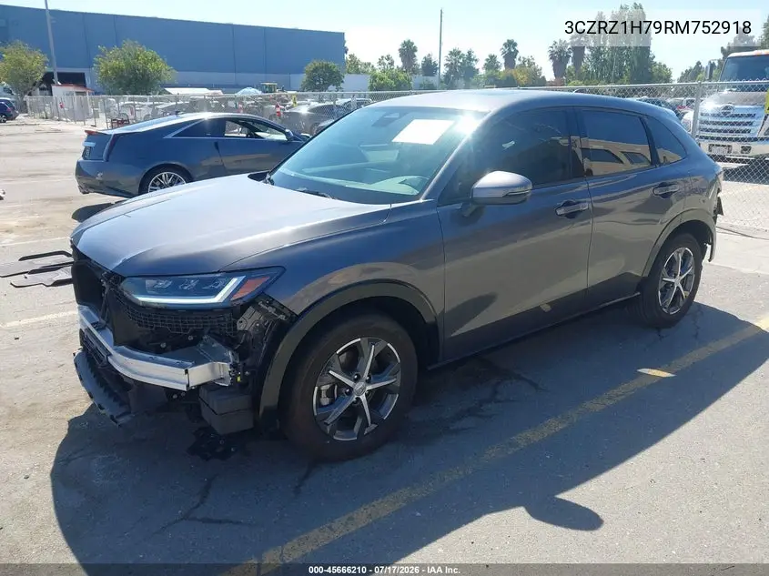 2024 Honda Hr-V 2Wd Ex-L/2Wd Ex-L W/O Bsi VIN: 3CZRZ1H79RM752918 Lot: 45666210