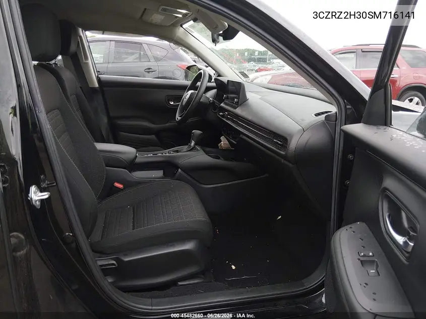 2025 Honda Hr-V Awd Lx VIN: 3CZRZ2H30SM716141 Lot: 45482660