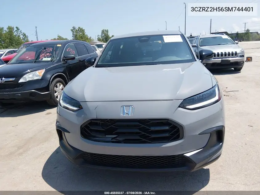 2025 Honda Hr-V Awd Sport VIN: 3CZRZ2H56SM744401 Lot: 45555337