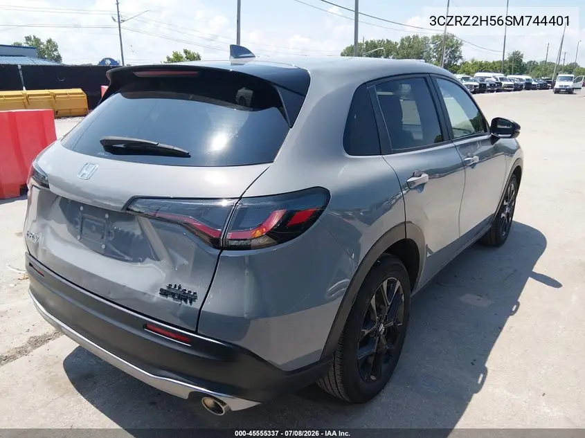 2025 Honda Hr-V Awd Sport VIN: 3CZRZ2H56SM744401 Lot: 45555337