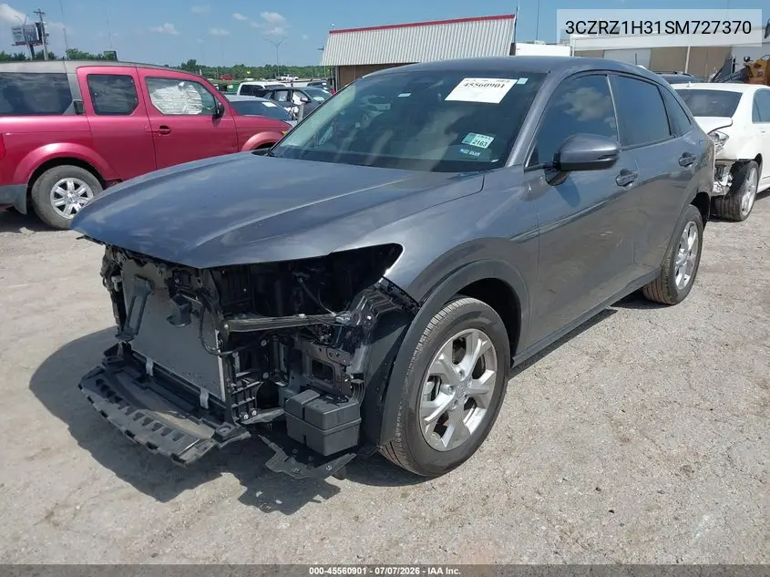 2025 Honda Hr-V 2Wd Lx VIN: 3CZRZ1H31SM727370 Lot: 45560901