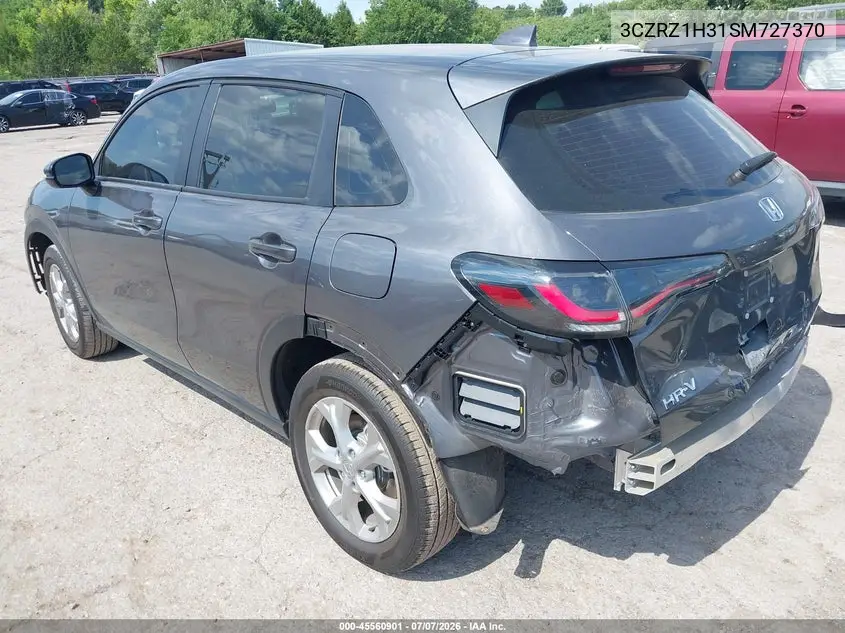 2025 Honda Hr-V 2Wd Lx VIN: 3CZRZ1H31SM727370 Lot: 45560901