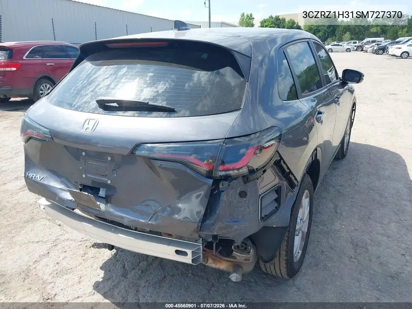 2025 Honda Hr-V 2Wd Lx VIN: 3CZRZ1H31SM727370 Lot: 45560901