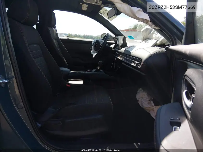 2025 Honda Hr-V Awd Sport VIN: 3CZRZ2H53SM776691 Lot: 45572816