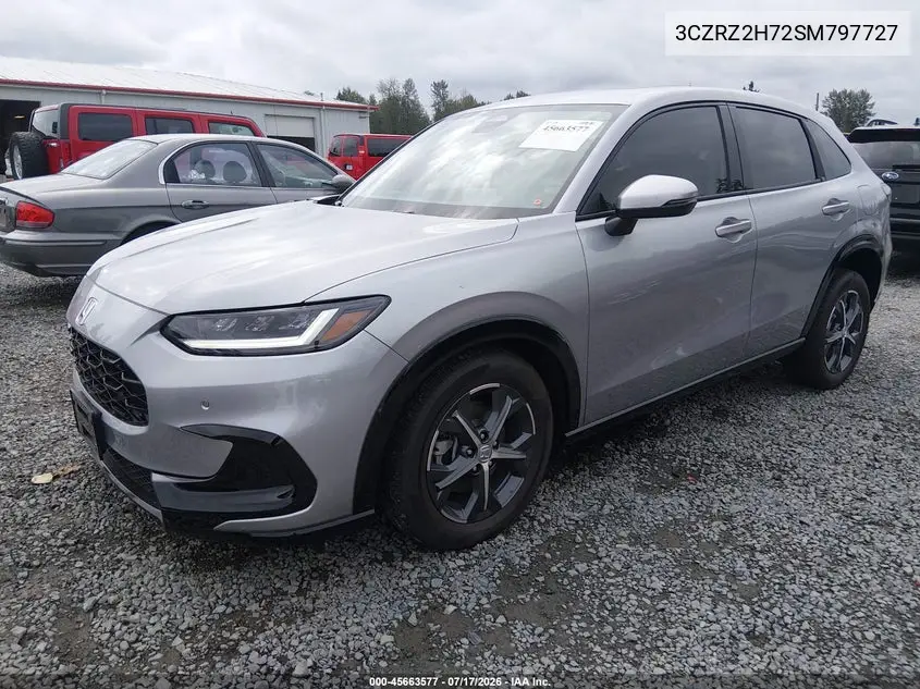 2025 Honda Hr-V Awd Ex-L VIN: 3CZRZ2H72SM797727 Lot: 45663577