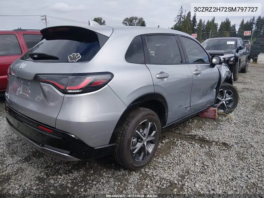 2025 Honda Hr-V Awd Ex-L VIN: 3CZRZ2H72SM797727 Lot: 45663577