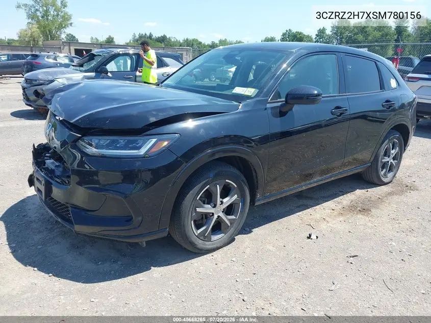 2025 Honda Hr-V Awd Ex-L VIN: 3CZRZ2H7XSM780156 Lot: 45668265
