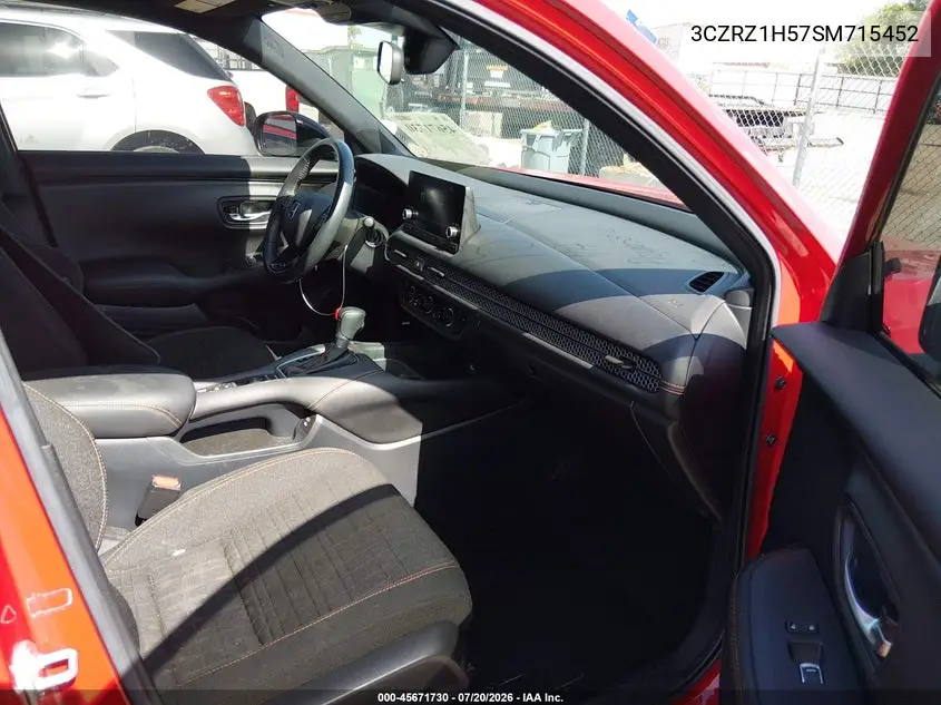 2025 Honda Hr-V 2Wd Sport VIN: 3CZRZ1H57SM715452 Lot: 45671730
