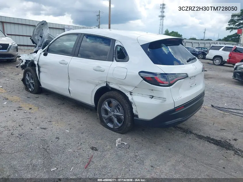 2026 Honda Hr-V Awd Lx VIN: 3CZRZ2H30TM728050 Lot: 45606271