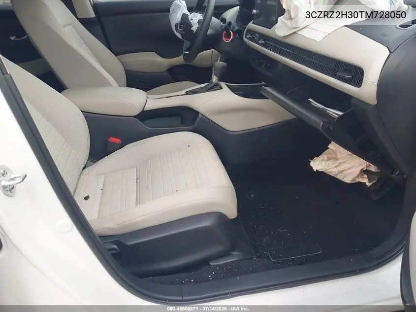 2026 Honda Hr-V Awd Lx VIN: 3CZRZ2H30TM728050 Lot: 45606271