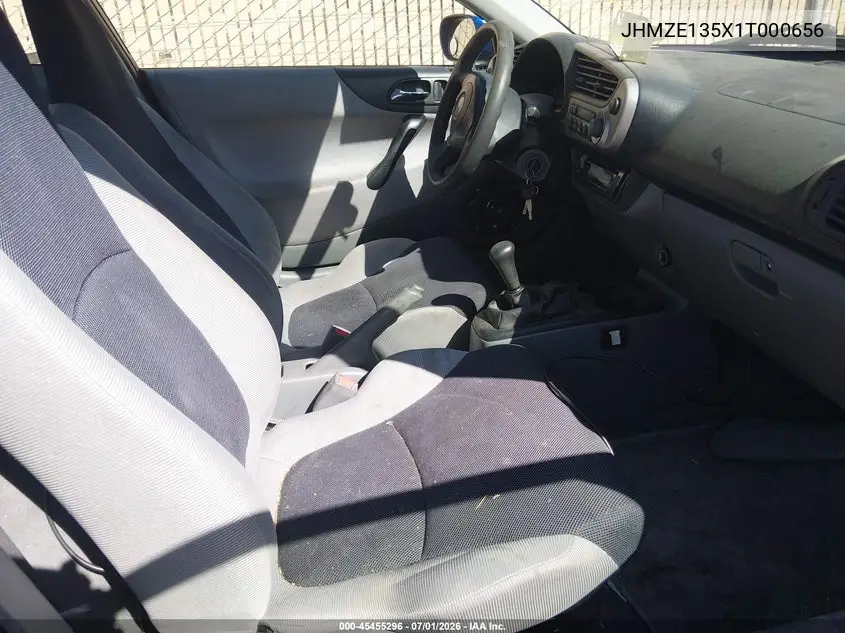 2001 Honda Insight VIN: JHMZE135X1T000656 Lot: 45455296