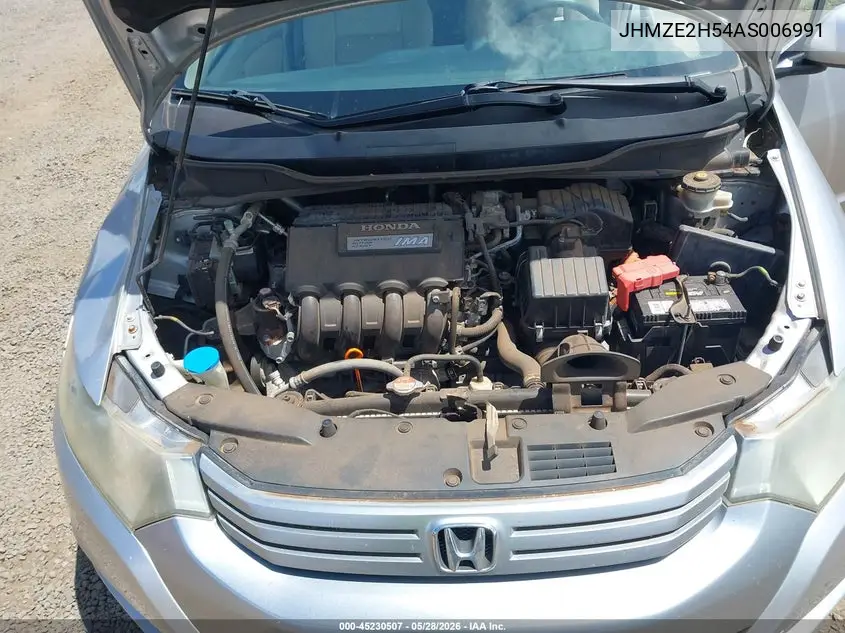 2010 Honda Insight Lx VIN: JHMZE2H54AS006991 Lot: 45230507
