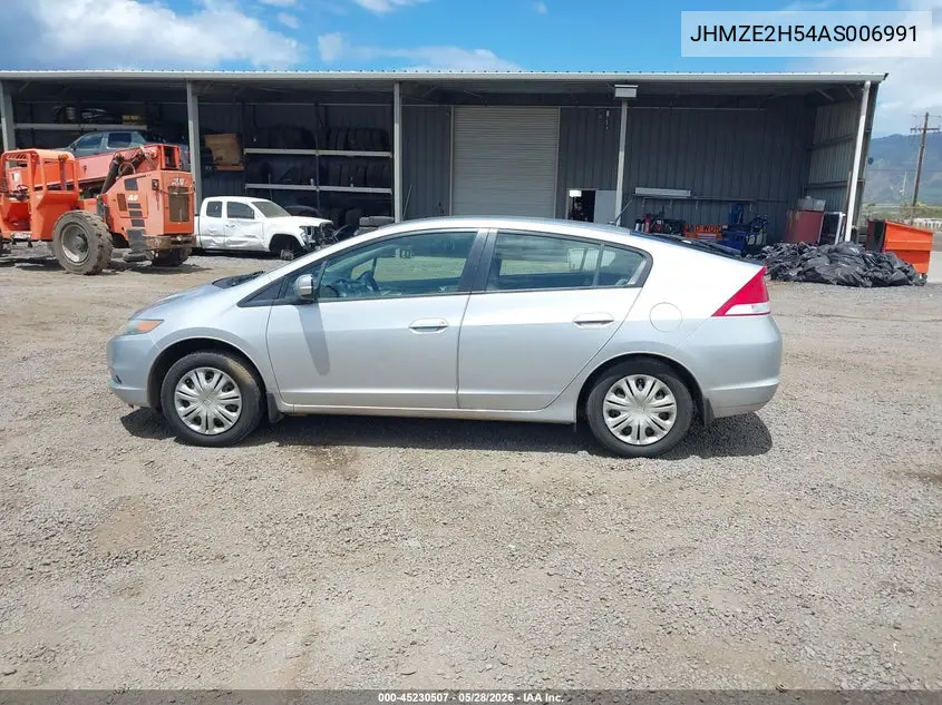 2010 Honda Insight Lx VIN: JHMZE2H54AS006991 Lot: 45230507