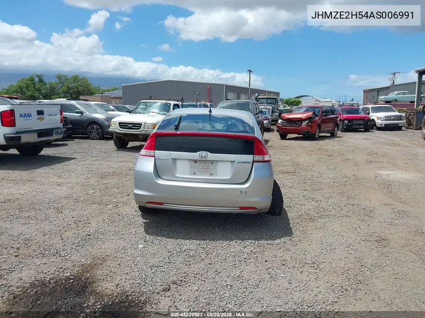 2010 Honda Insight Lx VIN: JHMZE2H54AS006991 Lot: 45230507