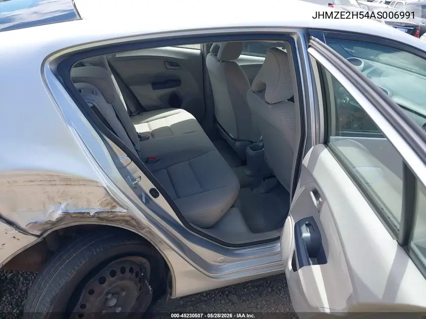 2010 Honda Insight Lx VIN: JHMZE2H54AS006991 Lot: 45230507