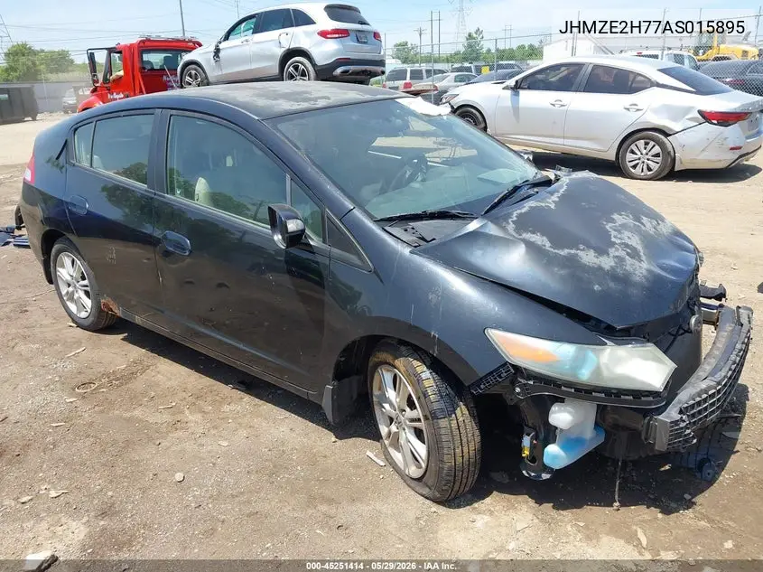 2010 Honda Insight Ex VIN: JHMZE2H77AS015895 Lot: 45251414
