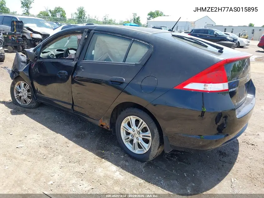 2010 Honda Insight Ex VIN: JHMZE2H77AS015895 Lot: 45251414