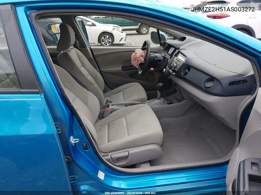 2010 Honda Insight Lx VIN: JHMZE2H51AS003272 Lot: 45493892