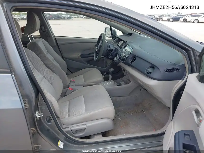 2010 Honda Insight Lx VIN: JHMZE2H56AS024313 Lot: 45503885