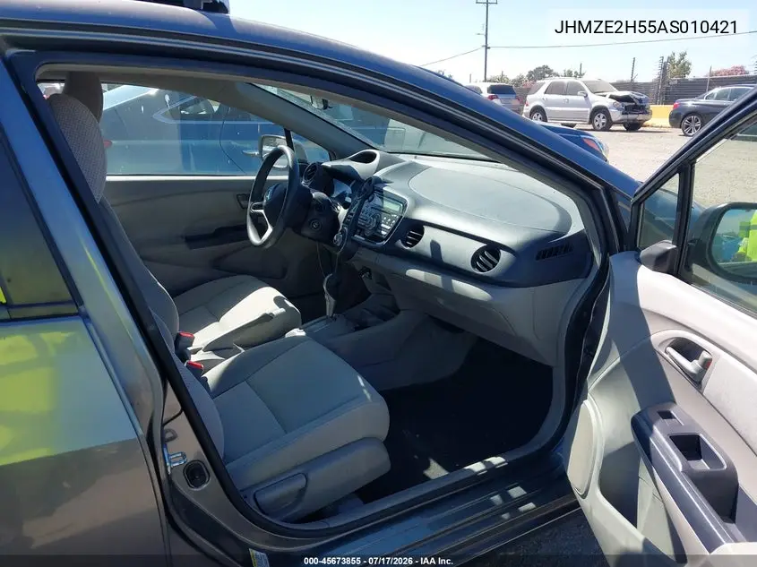 2010 Honda Insight Lx VIN: JHMZE2H55AS010421 Lot: 45673855