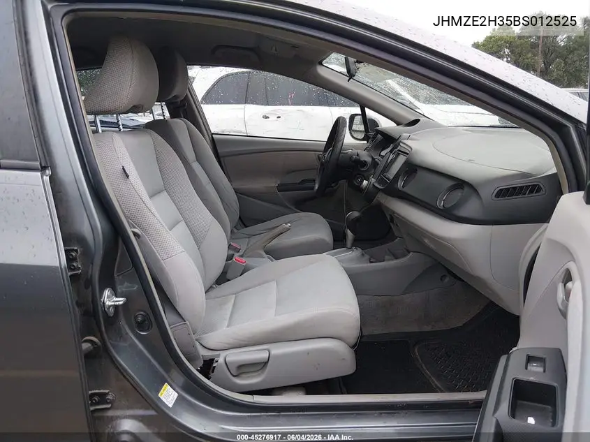 2011 Honda Insight VIN: JHMZE2H35BS012525 Lot: 45276917