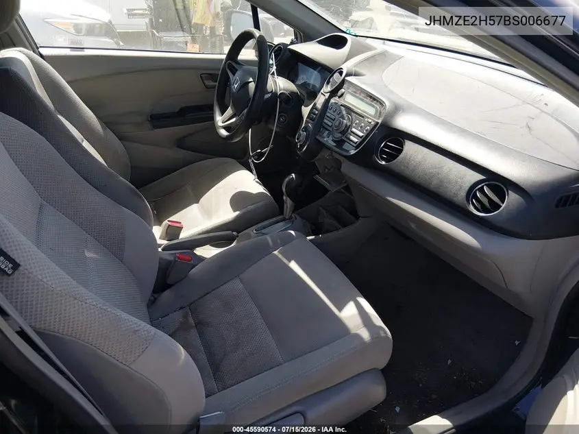 2011 Honda Insight Lx VIN: JHMZE2H57BS006677 Lot: 45590574