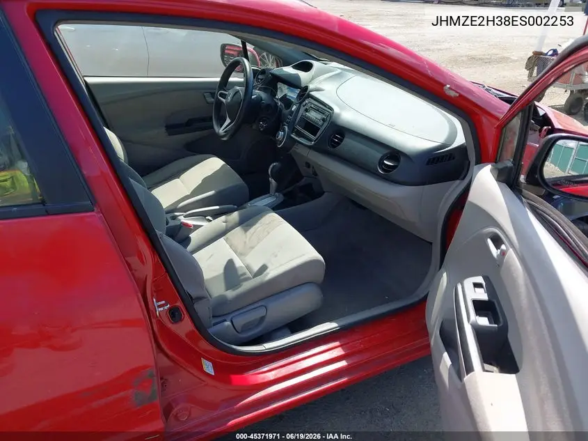 2014 Honda Insight VIN: JHMZE2H38ES002253 Lot: 45371971